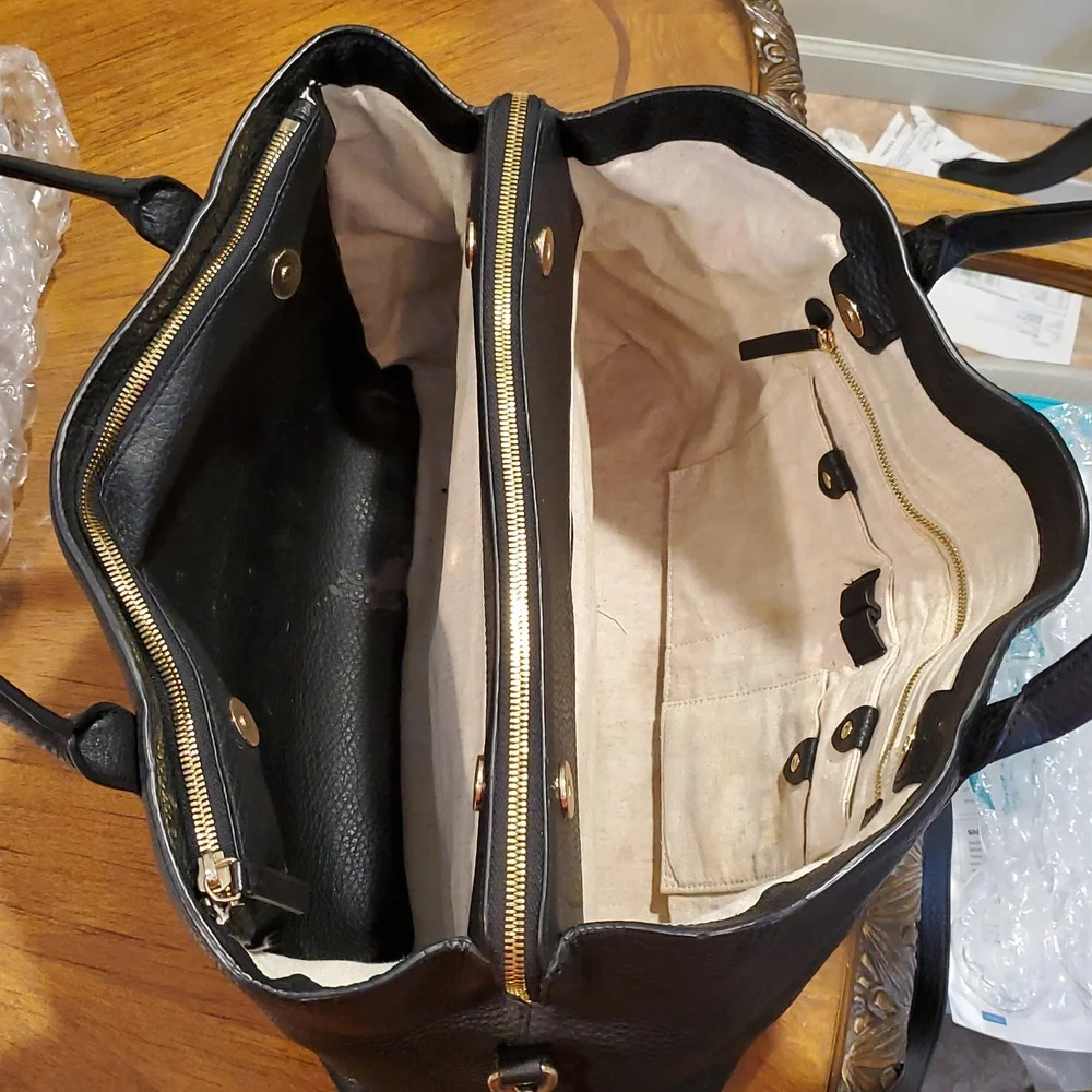 Mark & Graham Leather Caroline Travel Bag